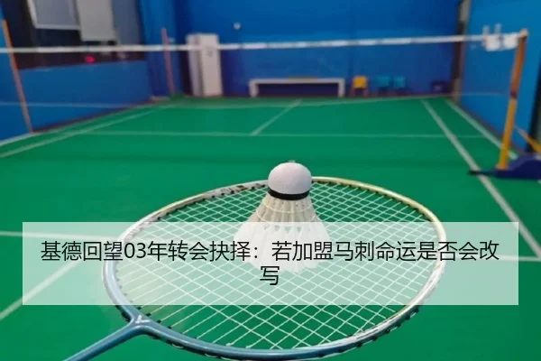 基德回望03年转会抉择：若加盟马刺命运是否会改写