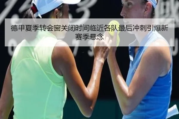 德甲夏季转会窗关闭时间临近各队最后冲刺引爆新赛季悬念